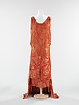 Evening dress, Bergdorf Goodman (American, founded 1899), silk, metal, American