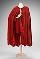Evening cape, House of Worth  French, silk, French
