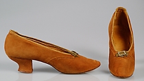Slippers, Alfred J. Cammeyer  American, Leather, American