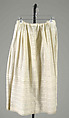 Petticoat, Cotton, American