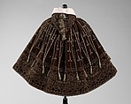 Evening cape, House of Worth (French, 1858–1956), silk, metal, French