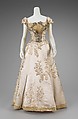 Ball gown, House of Worth (French, 1858–1956), silk, French