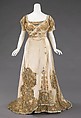 Ball gown, House of Worth (French, 1858–1956), silk, rhinestones, metal, French
