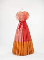 Evening dress, James Galanos (American, Philadelphia, Pennsylvania, 1924–2016 West Hollywood, California), silk, American