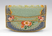 Evening clutch, silk, French
