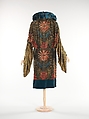 Evening coat, Monari of Paris, silk, metal, French