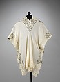 Dressing jacket, silk, cotton, American