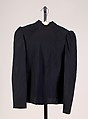Blouse, Schiaparelli French, Silk, plastic, French