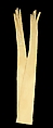Evening gloves, Leather, French