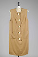 Dress, Traina-Norell  American, Linen, American
