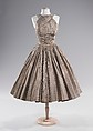 Cocktail dress, Norman Norell (American, Noblesville, Indiana 1900–1972 New York), silk, American