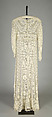 Afternoon dress, Cotton, American