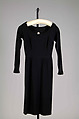 Dress, Bonnie Cashin  American, Wool, American