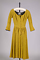 Dress, Bonnie Cashin  American, Wool, synthetic (possibly), American