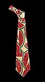 Necktie, silk, American