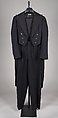 Evening suit, Phelps-Terkel  American, Wool, silk, American