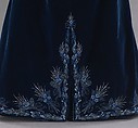 Evening dress, House of Worth (French, 1858–1956), silk, metal, French