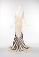 Evening dress, silk, American