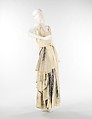 Evening dress, silk, American