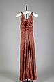 Evening dress, Henri Bendel (American, founded 1895), Silk, American