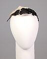 Cap, Silk, cotton, American