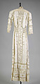 Dress, Linen, cotton, American