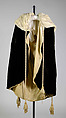 Evening cape, House of Vionnet (French, active 1912–14; 1918–39), Silk, fur, French