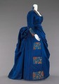 Afternoon ensemble, silk, metal, American