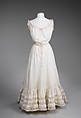 Slip, linen, silk, American