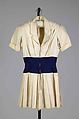 Playsuit, Carolyn Schnurer  American, Cotton, American