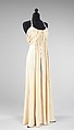 Evening dress, House of Vionnet (French, active 1912–14; 1918–39), silk, rhinestones, French