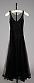 Evening dress, House of Lanvin  French, Silk, French