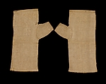 Mitts, Linen, American