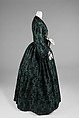 Evening dress, silk, American