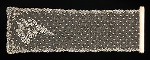 Stole, linen, silk, European