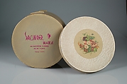 Sailor hat, Salinger, straw, cotton, synthetic, American