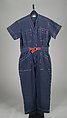 Uniform, Mrs. Helen Cookman (American, 1894–1973), Cotton, American