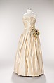Evening dress, House of Dior  French, silk, French