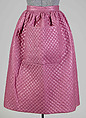 Apron, Bonnie Cashin  American, Cotton, American
