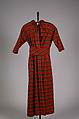 Robe, Bonnie Cashin  American, Wool, American