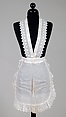 Apron, L. S. Plaut & Company American, Cotton, American