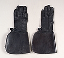Gloves, Hansen's, Leather, American