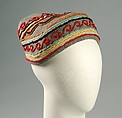 Hat, Sally Victor  American, Wool, silk, American