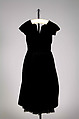 Cocktail dress, House of Dior  French, Silk, French