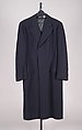 Overcoat, House of Lanvin  French, Wool, French