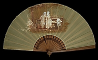 Fan, Olivier, Wood, silk, metal, French