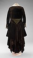 Evening ensemble, Mme. Louis Cerlian, silk, metal, American