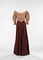 Evening dress, Hawes Incorporated (American, 1928–40; 1947–48), wool, American