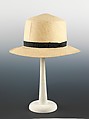 Panama hat, Dobbs  American, straw, silk, American