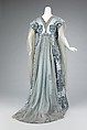 Tea gown, House of Worth (French, 1858–1956), silk, rhinestones, metal, French
